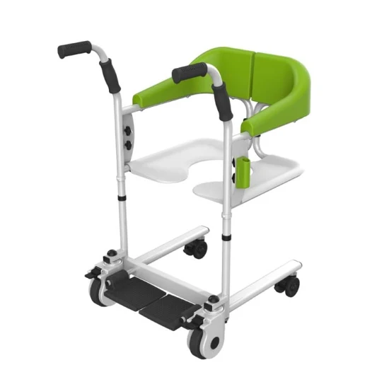 患者の快適性を高める高さ調整機能付き Hanqi 歩行器移乗補助具