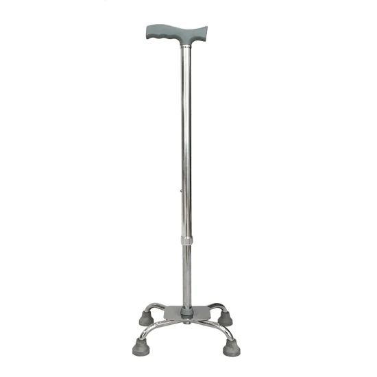 調節可能なアルミニウム合金 Steelfour Leg と滑り止め安定した格納式歩行補助松葉杖