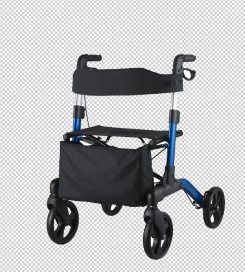 屋外高品質調節可能な新しいデザインの二重折りたたみ歩行器